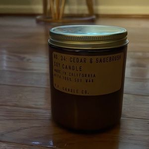 Cedar and Sagebrush 7.2 oz Soy Candle